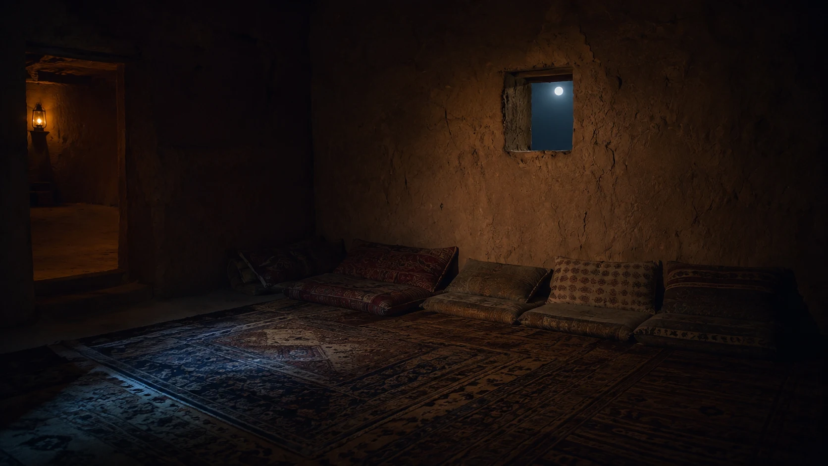 The central Sariia, an open-air room at the heart of the house