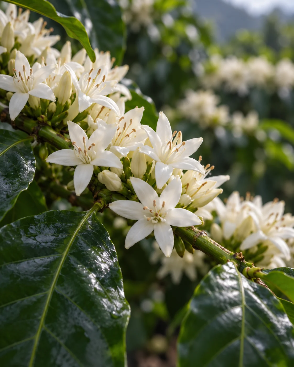 Botanical detail for Dak Lak Coffee Blossom Honey