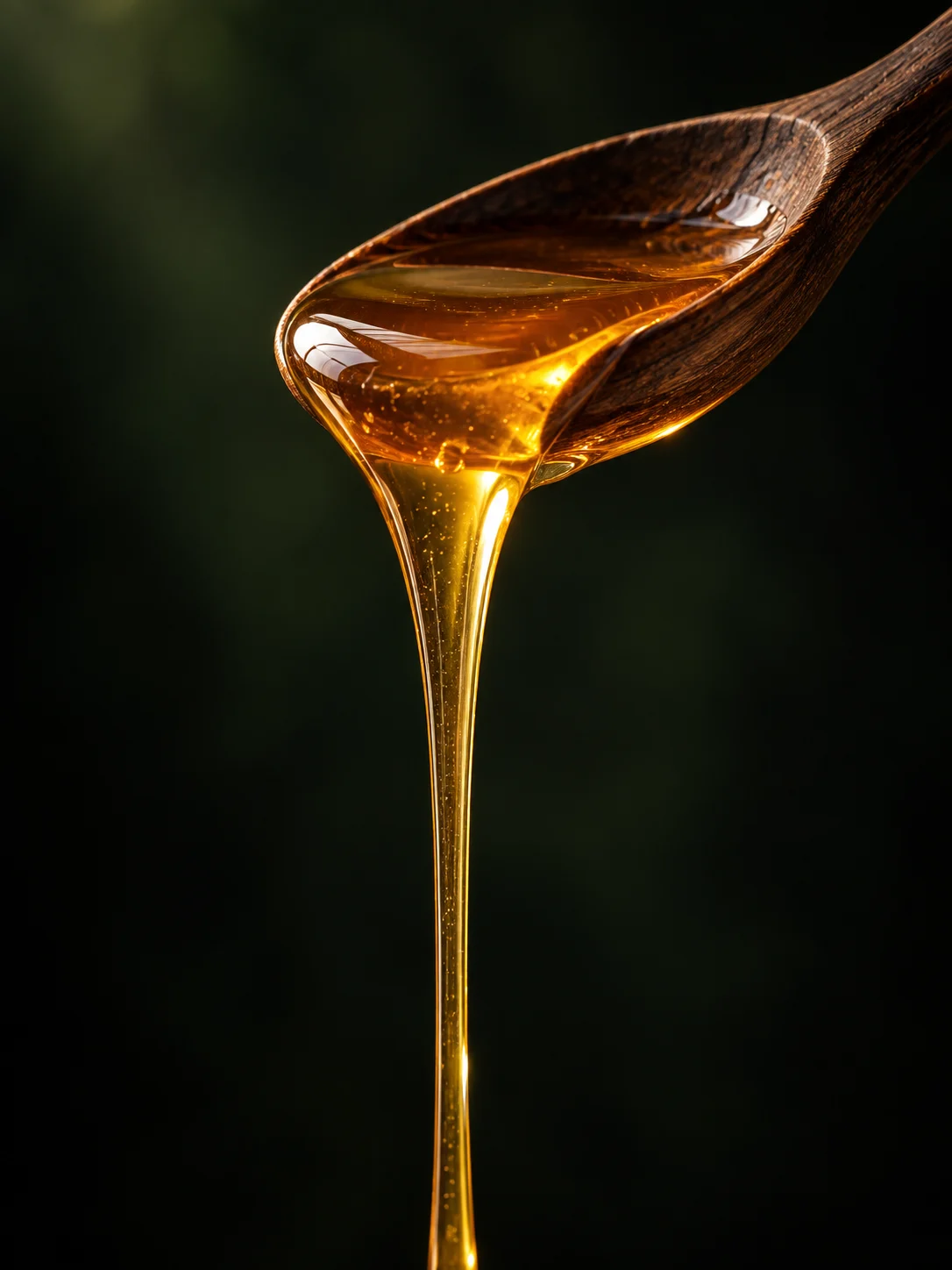 Dak Lak Coffee Blossom Honey on a spoon