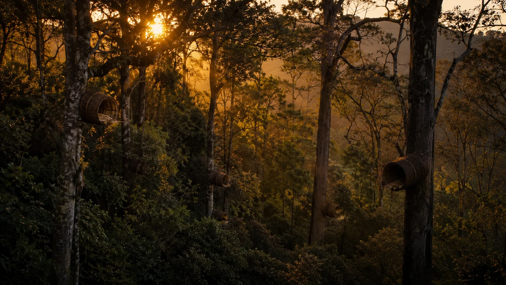 Guji highland forest at 3,000 metres, Bore district, Ethiopia