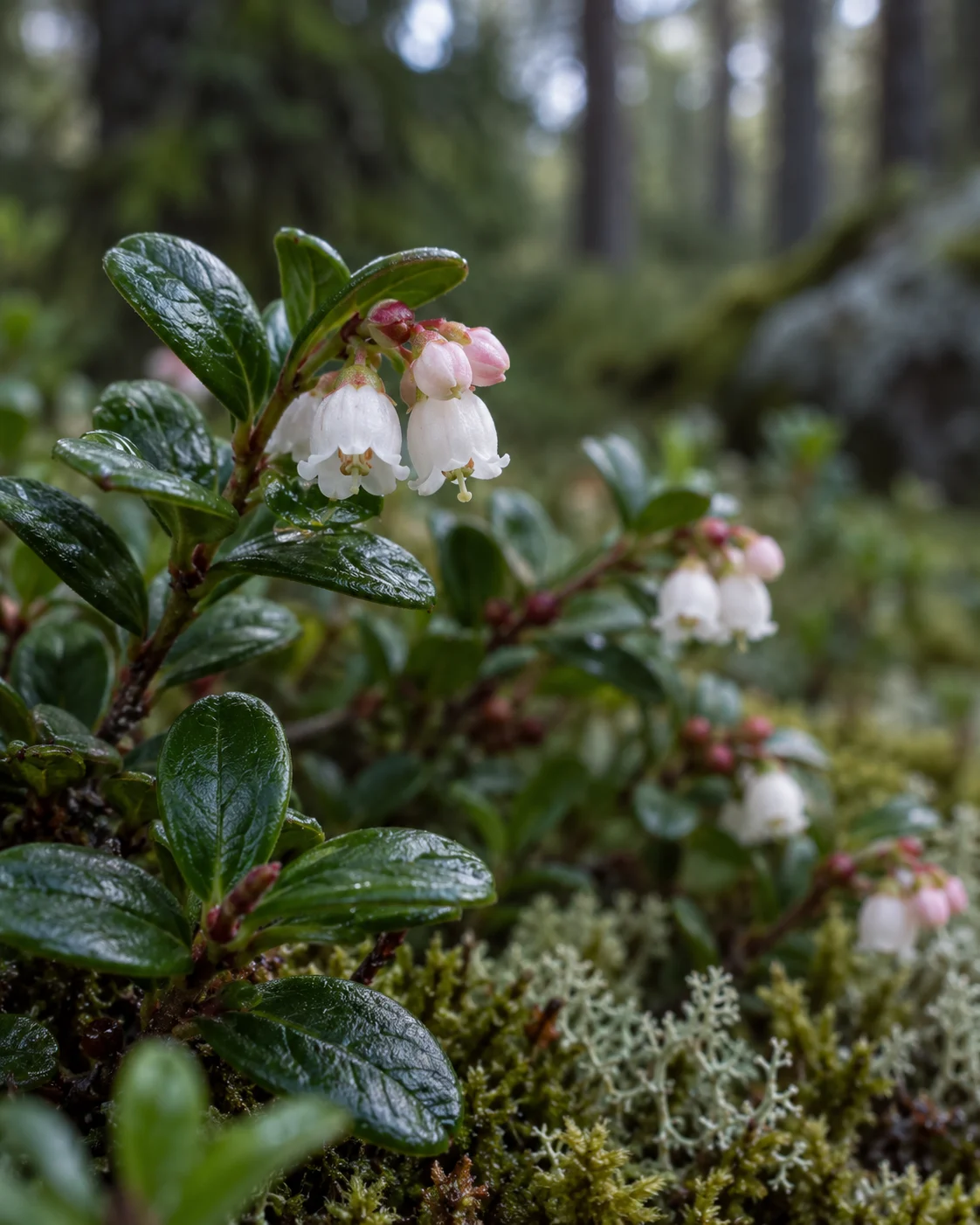 Botanical detail for Finnish Lingonberry Honey