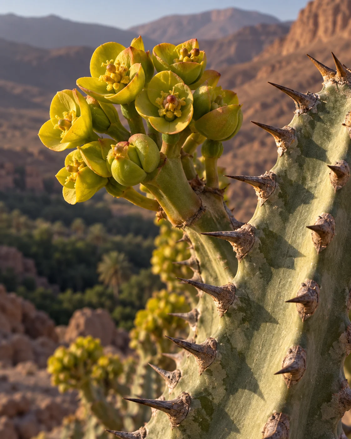 Botanical detail for Moroccan Euphorbia Honey