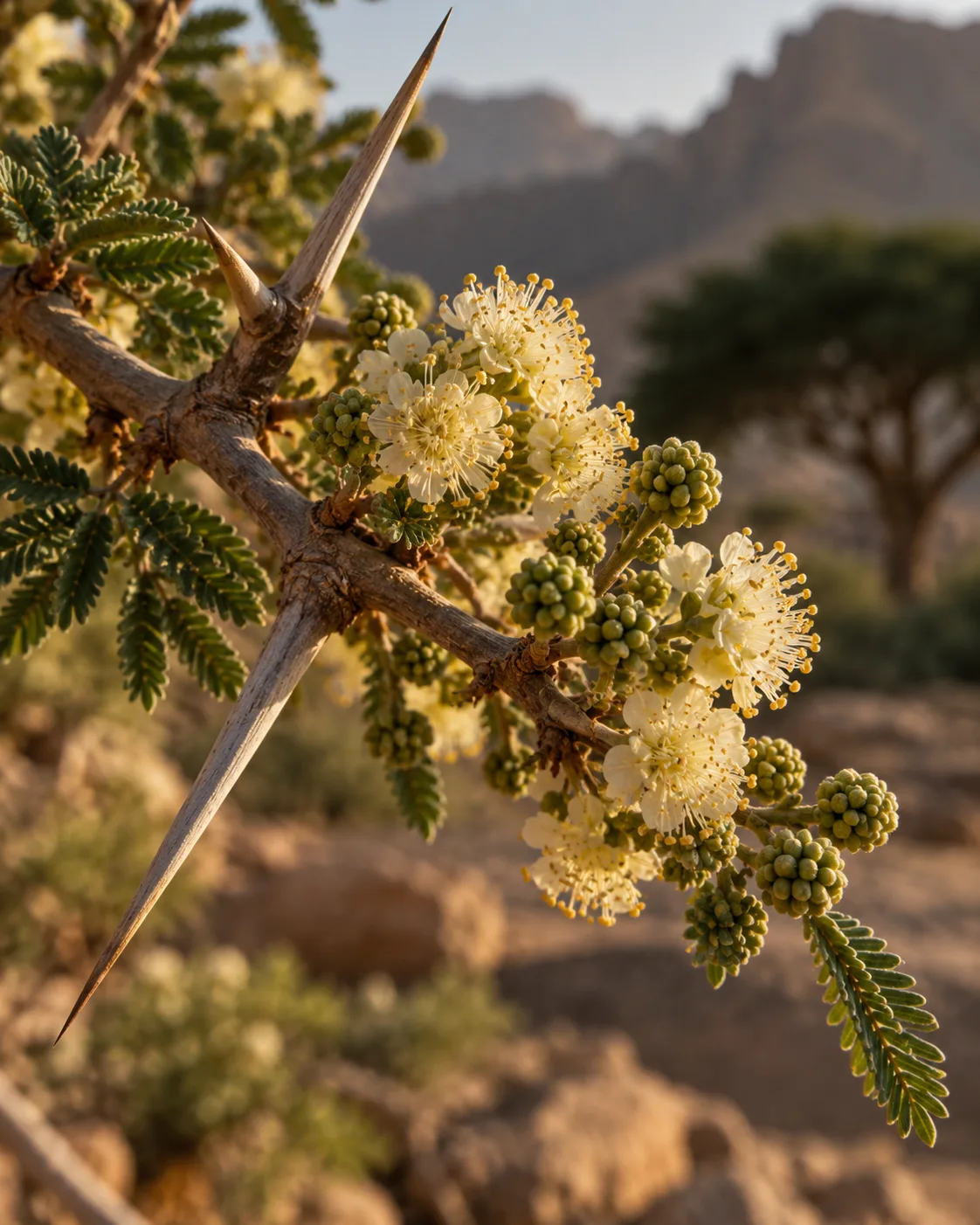 Botanical detail for Yemeni Somour Honey