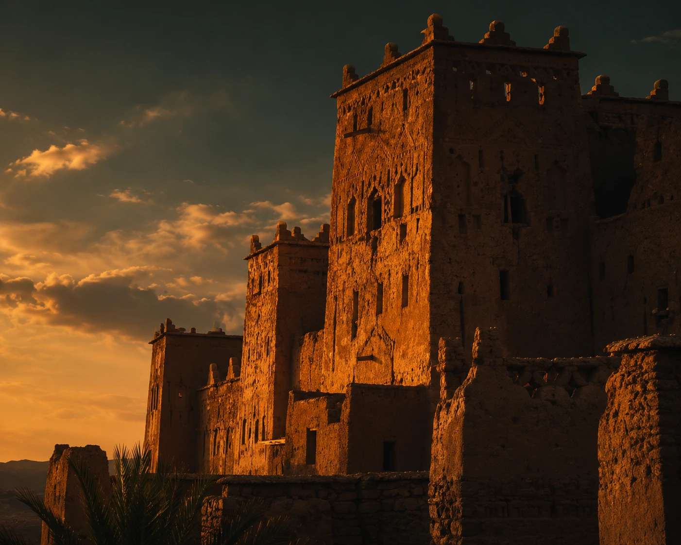 The towers of Ksar Meski