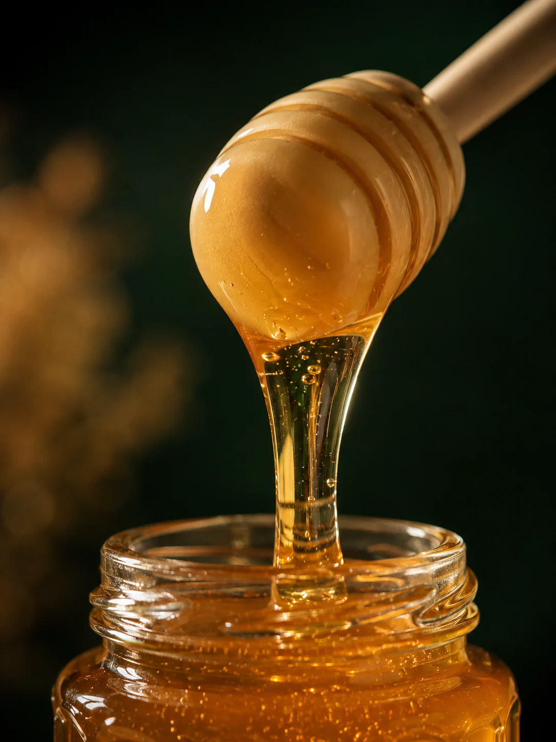 Ghaf honey light amber colour — عسل الغاف الإماراتي لون كهرماني فاتح