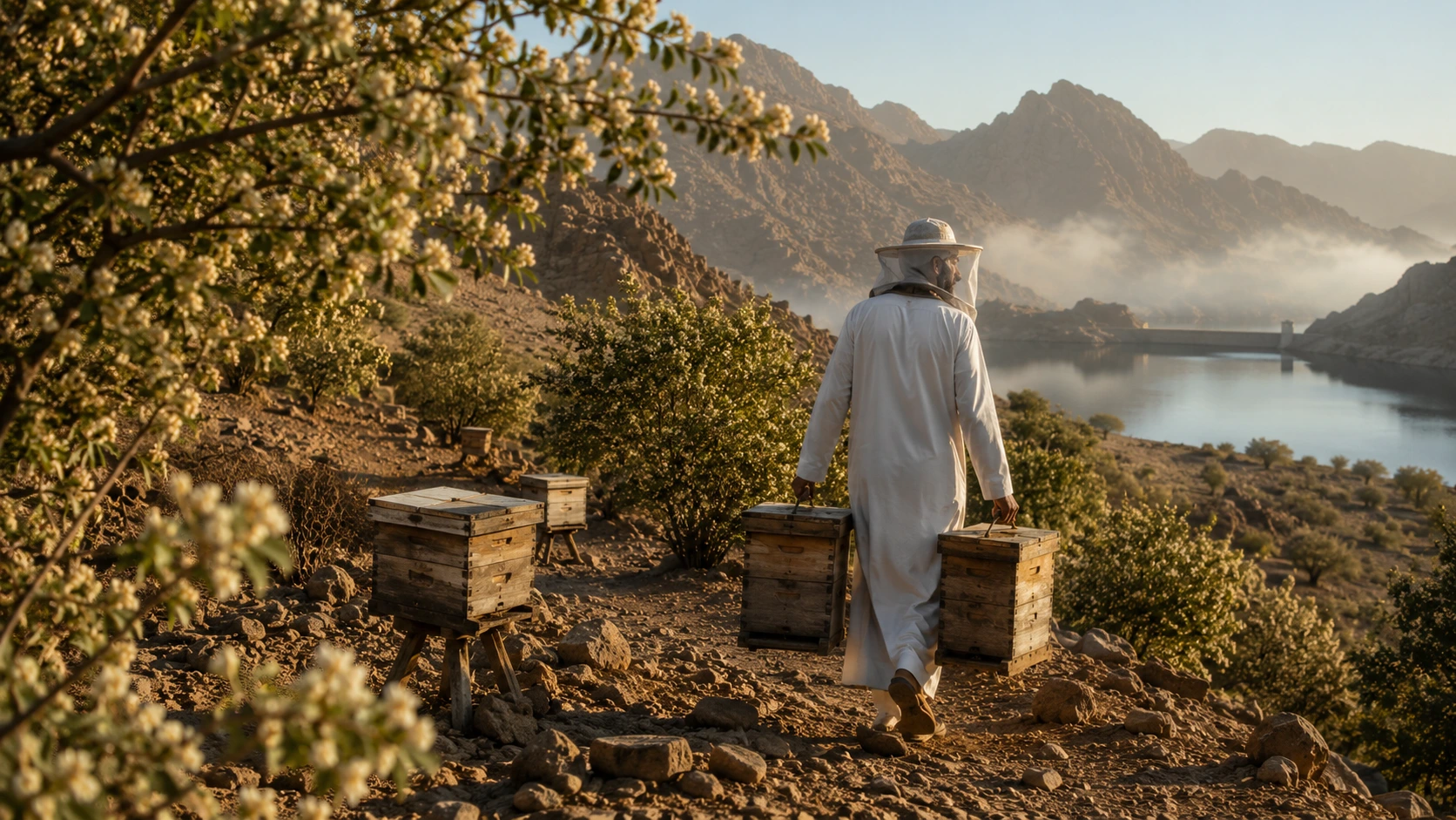 Sidr trees and mountain beekeeping in Hatta
