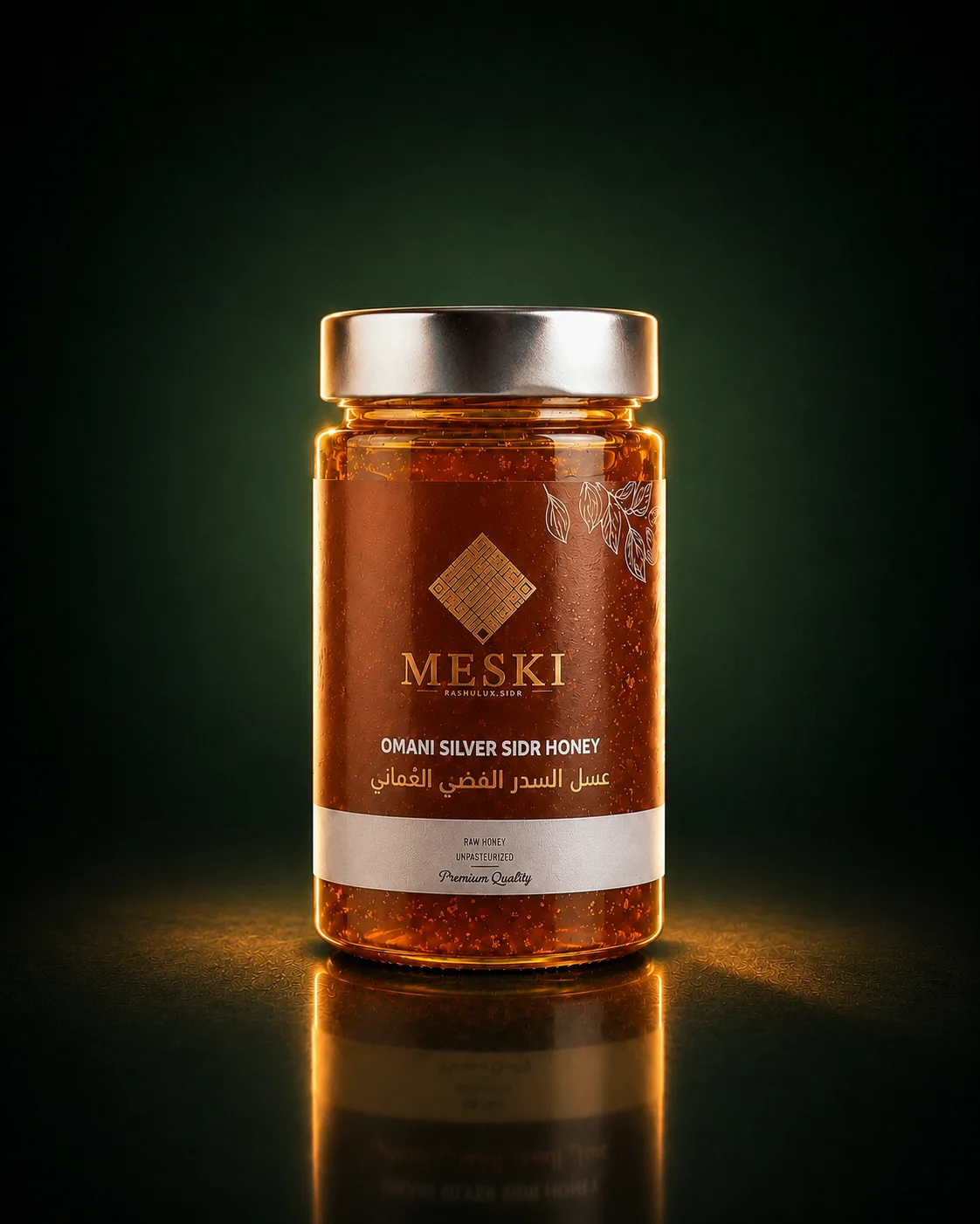 Omani Sidr Honey Infused with Silver