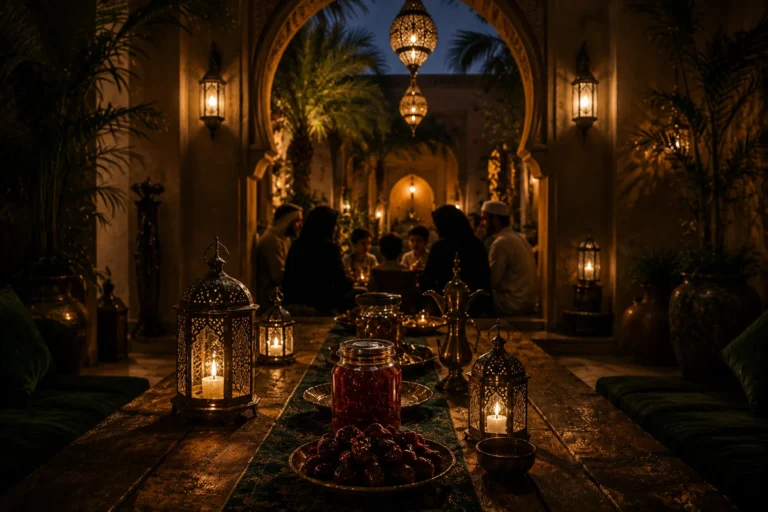مائدة رمضان العائلية — من المغرب إلى الإمارات