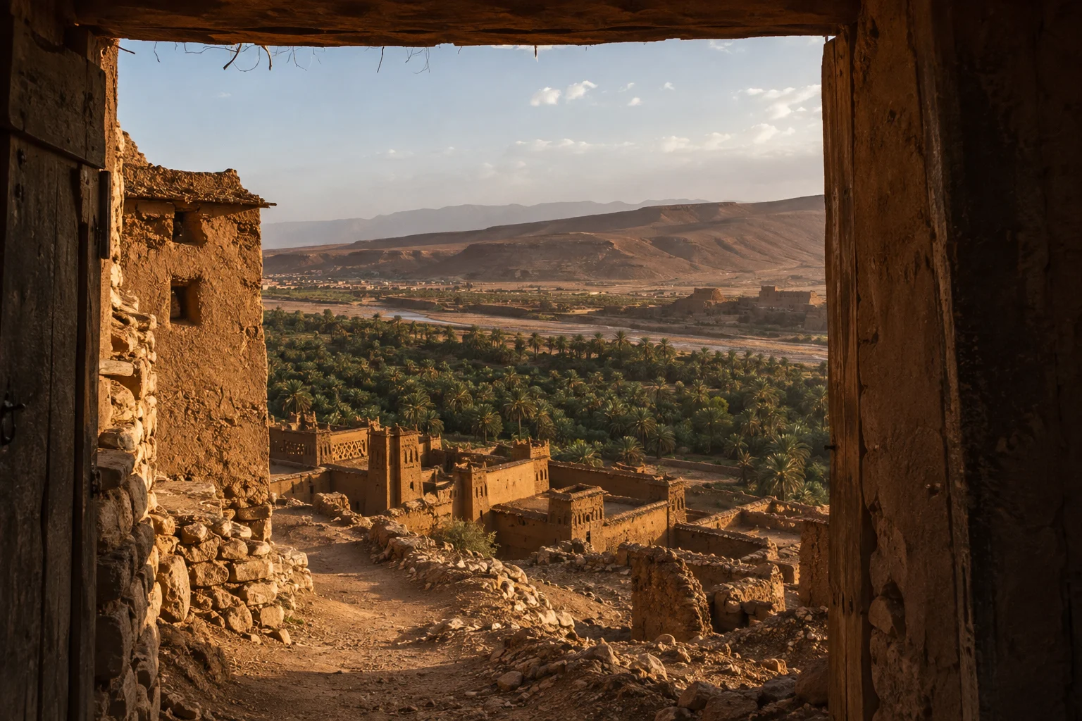 Historical journey from Fez toward Sijilmasa Tafilalt and the Ziz Valley in Morocco