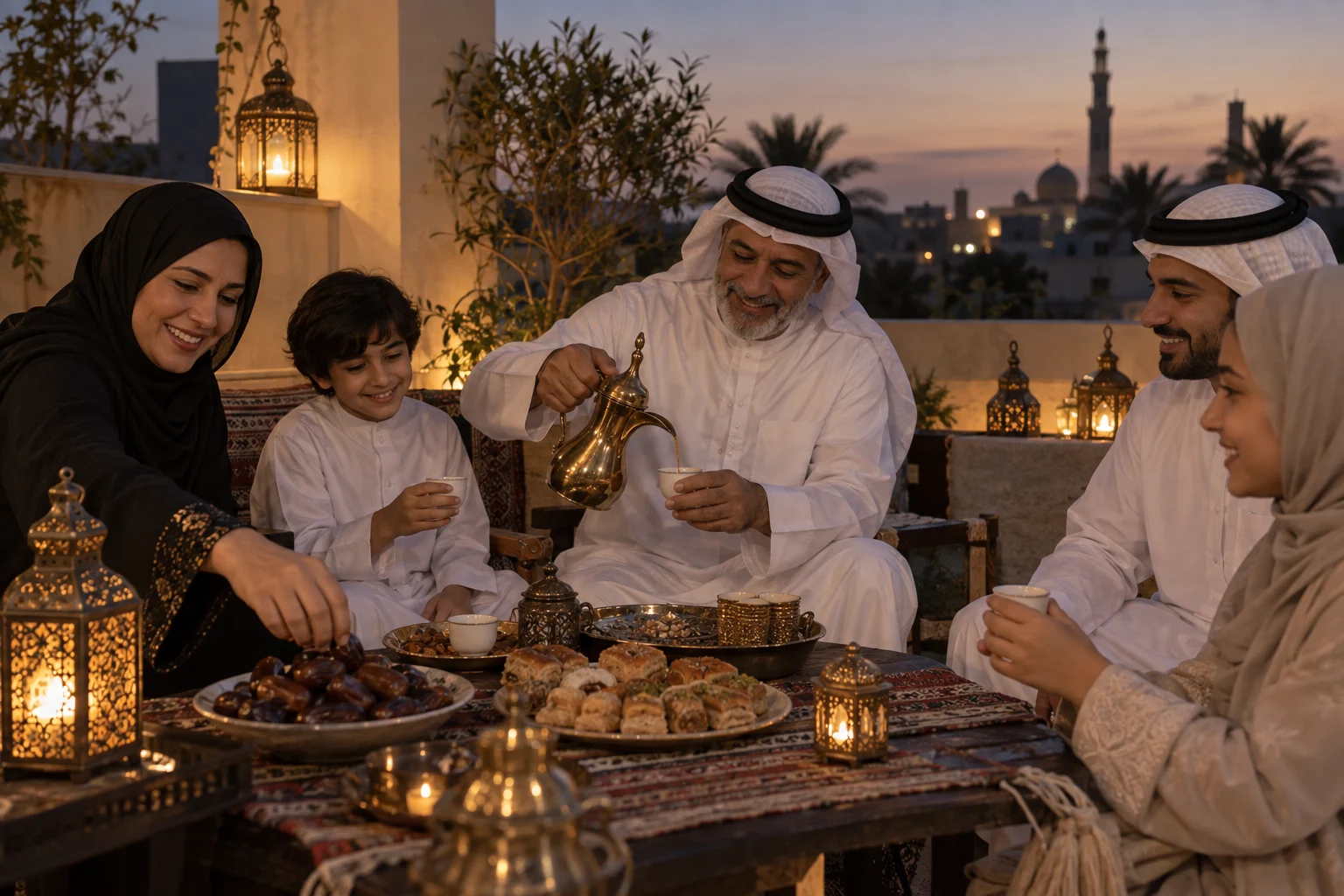 تمر وقهوة عربية وعسل وقائمة استعداد عائلية لشهر رمضان 2027