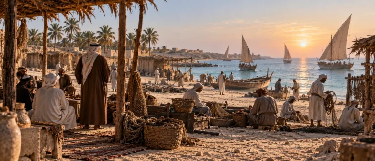 Historical reconstruction of Fuweirat and early coastal Qatar before Mohammed bin Thani moved to Doha